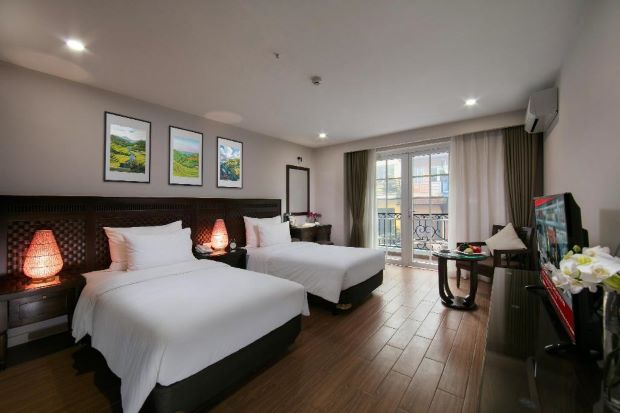 Khách sạn 4 sao Sapa - Phòng nghỉ tại khách sạn Azure Sapa