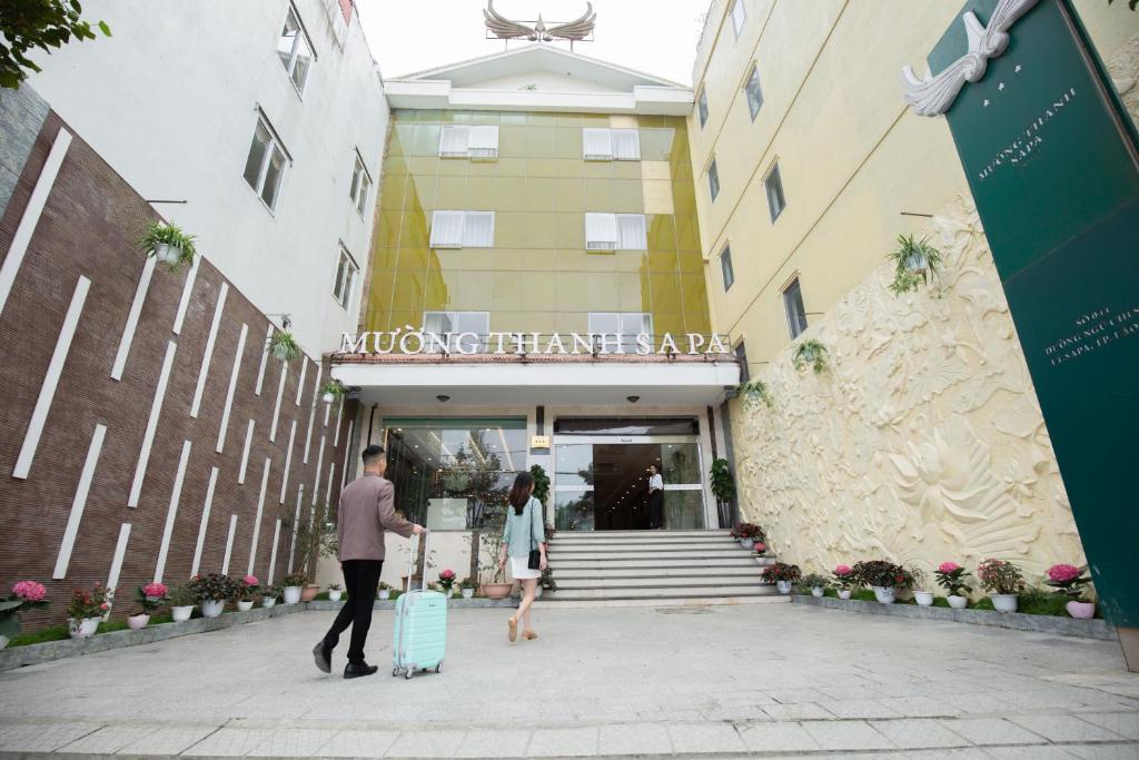 Khách sạn Mường Thanh Sapa nhìn từ mặt tiền
